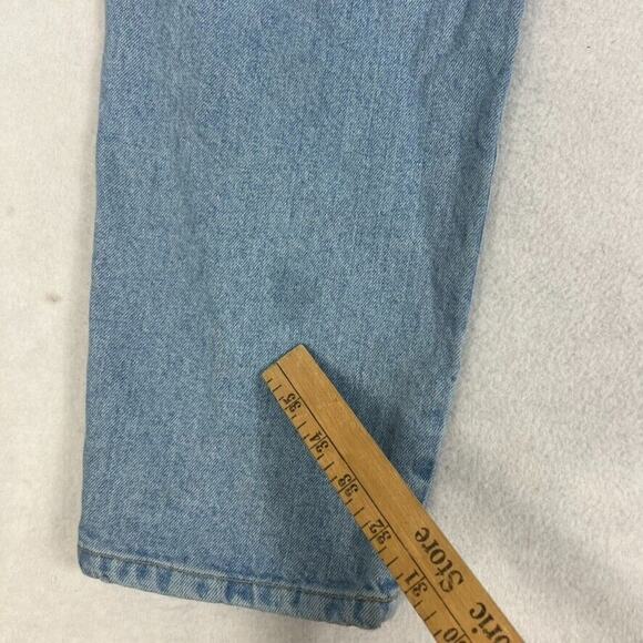 Unionbay Jeans Womens 11 Blue Denim High Rise Tapered Fit Vintage Y2K - Picture 12 of 16